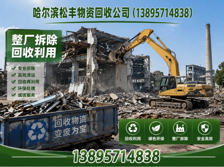 延寿县整厂拆除回收展示图